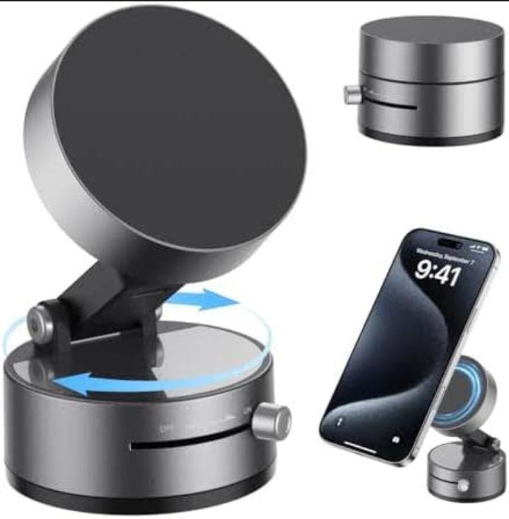 SUCTION CUP MAGNETIC MOBILE HOLDER