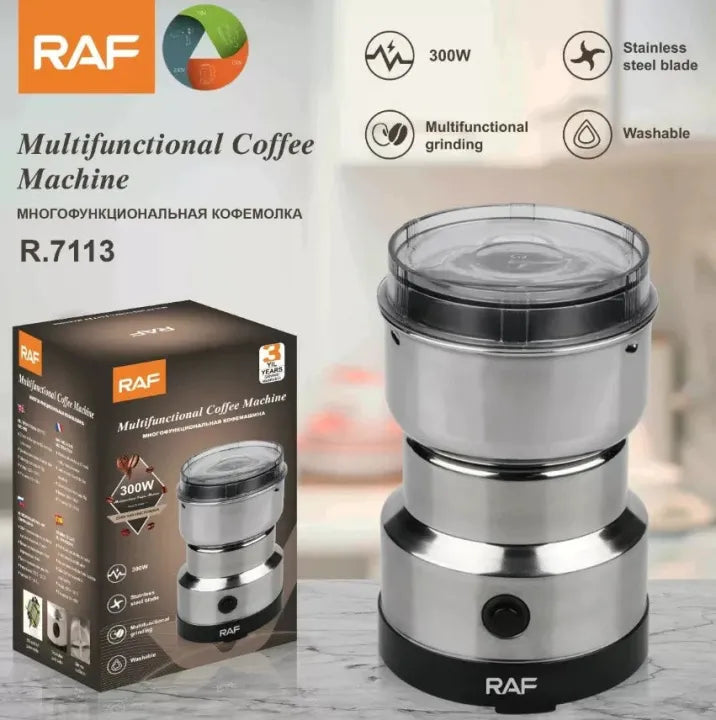 RAF Electric Coffee Grinder – Freshly Ground Coffee at Your Fingertips