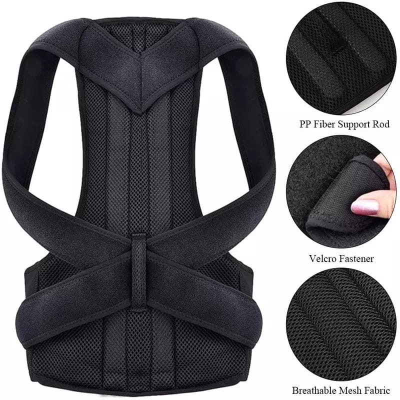 Adjustable Posture Belt, Posture Corrector Belt For Men And Women, Back Support And Shoulder Belt