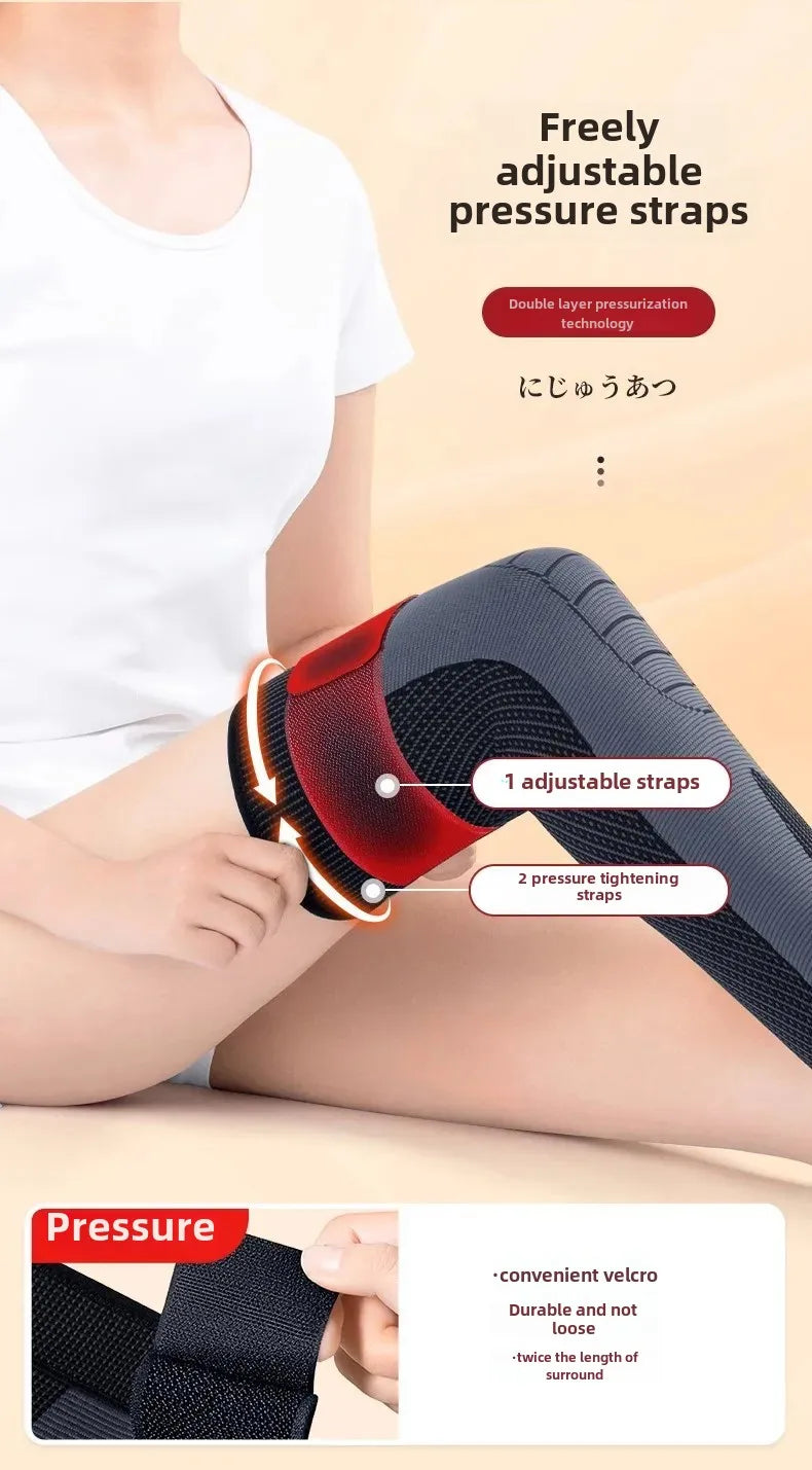 Anti Slip Warm Non-slip Motorcycle Knee Warmers- Protective Pad Men Women's - Cold Knees Heat Insulation