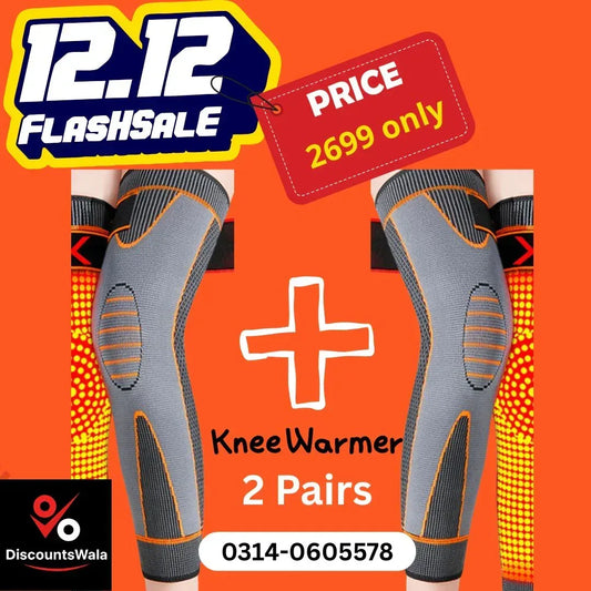 Combo Deal 3: 2 Pairs Knee Warmers (Double Pack) - DiscountsWala