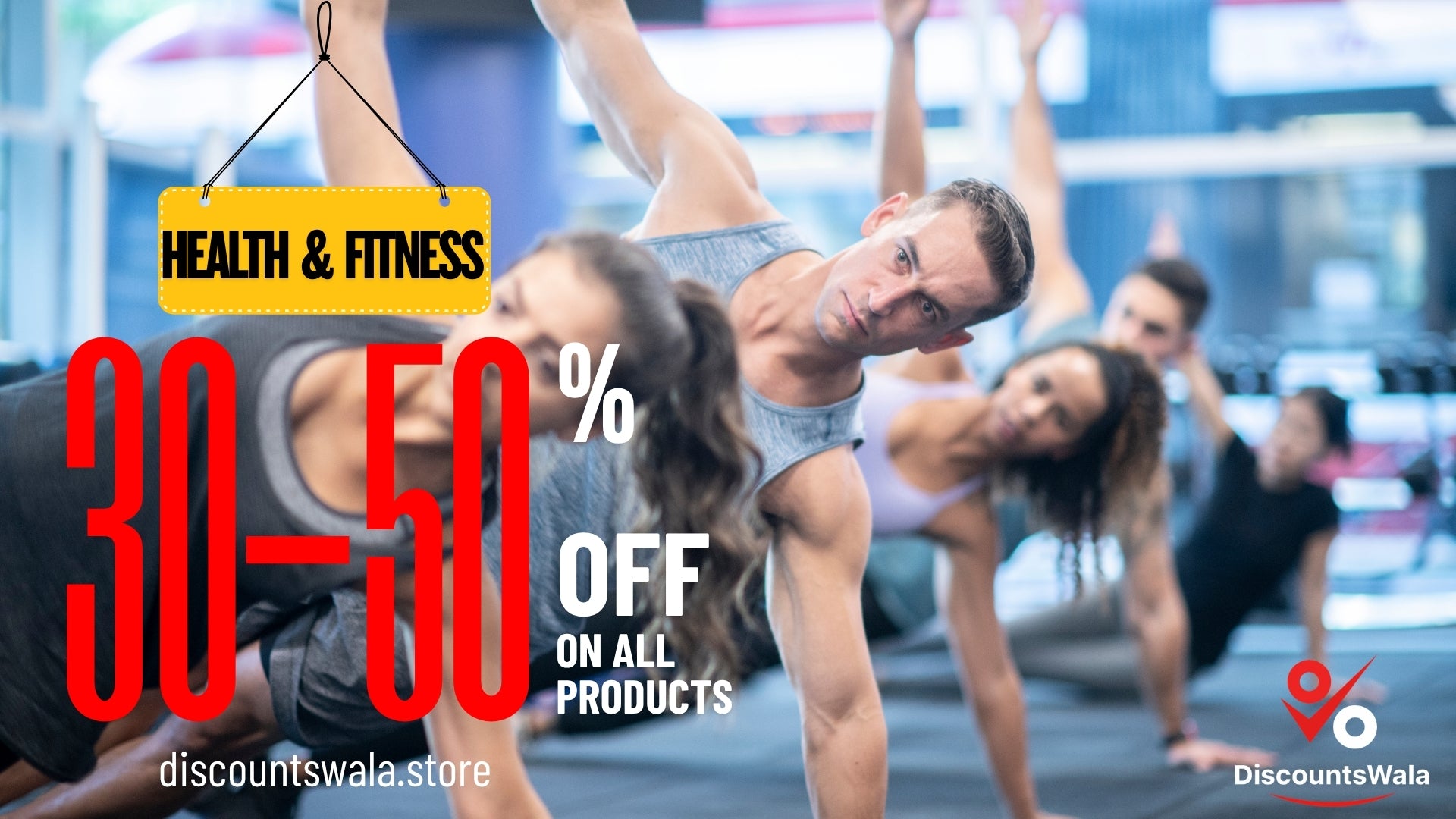 Discountswala Banner Health and fitness