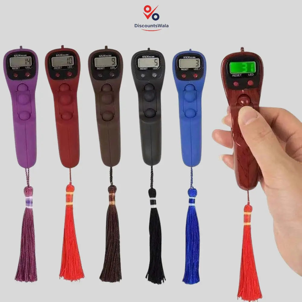 Premium Digital Zikr Counter with Qibla Compass – Best Islamic Gift for Ramadan & Daily Zikr
