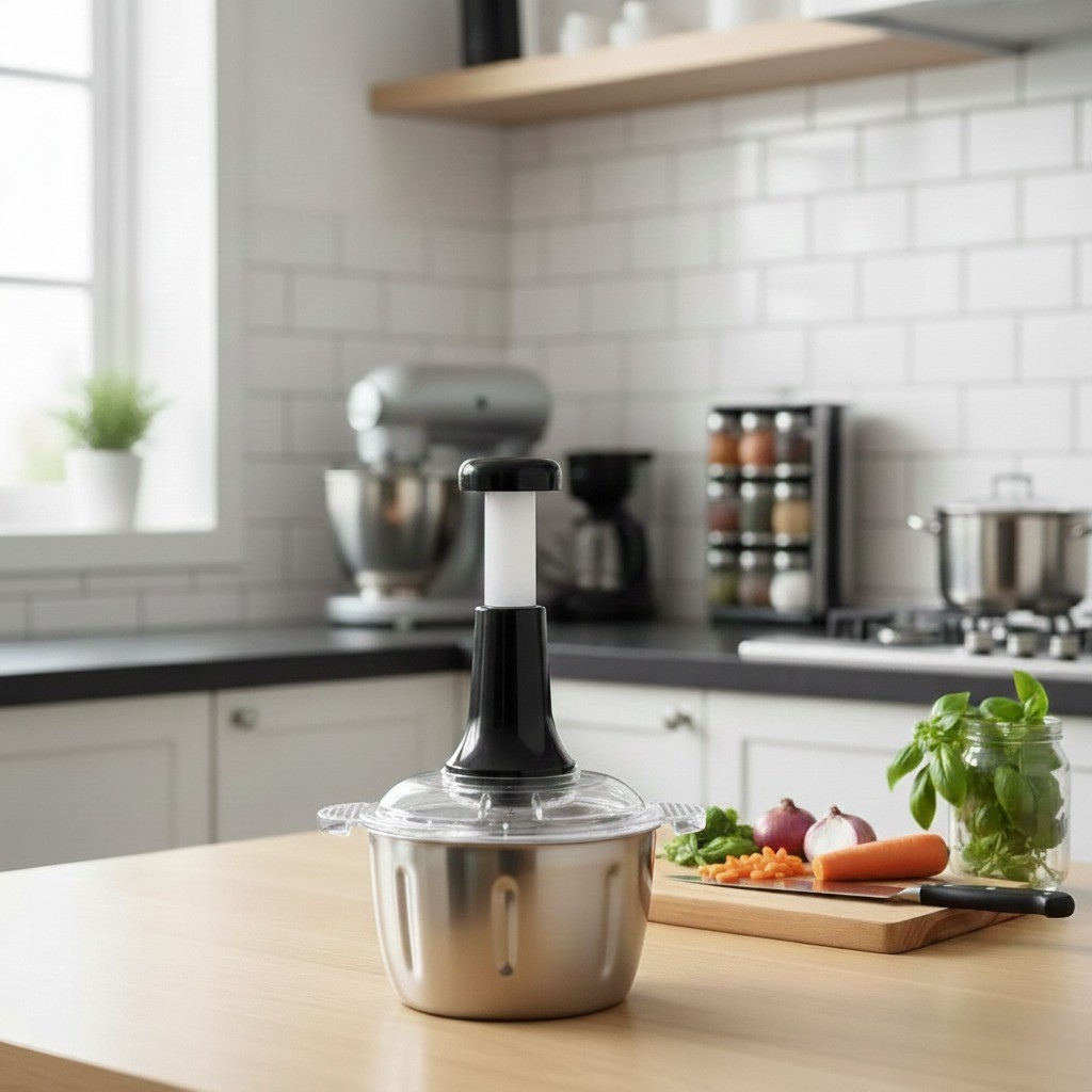 mported Manual Hand Push Multifunctional Chopper Mixer, Cutter & Grinder – Steel Body