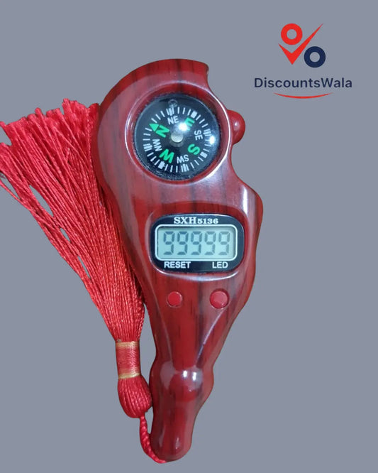Smart Tasbih Counter with Qibla Compass – Digital Prayer Counter