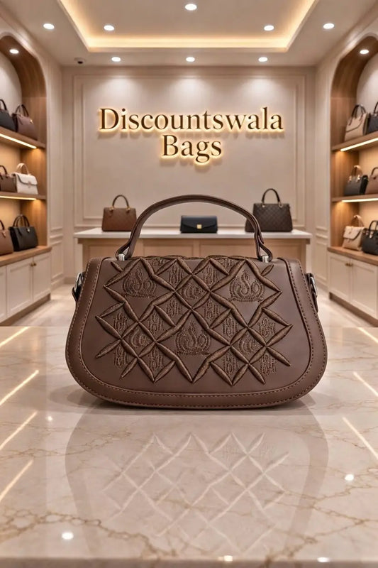 Opulent Embroidered Heritage Handbag | DiscountsWala Signature