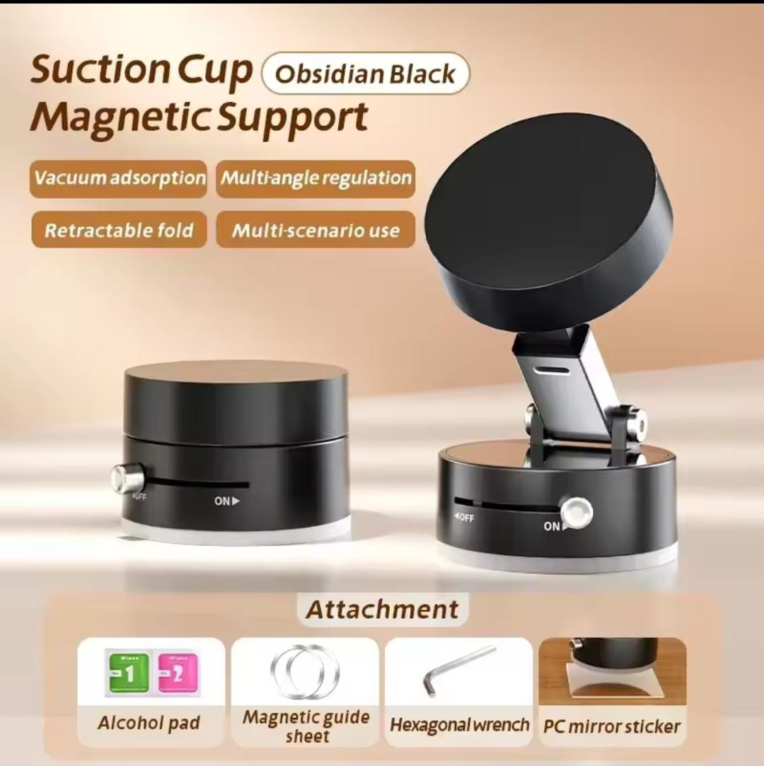SUCTION CUP MAGNETIC MOBILE HOLDER