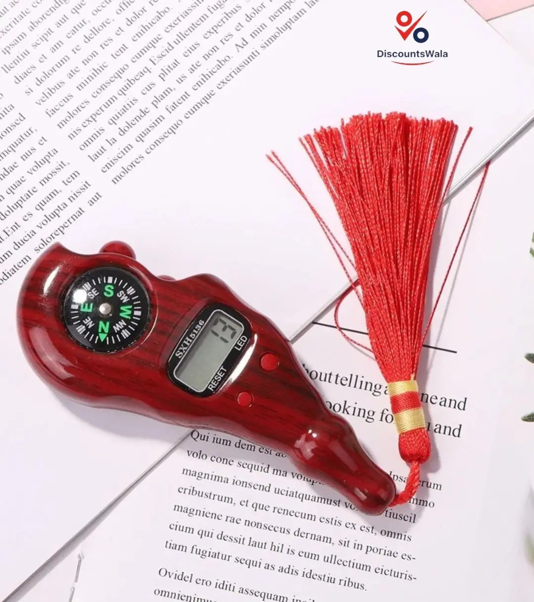 Smart Tasbih Counter with Qibla Compass – Digital Prayer Counter