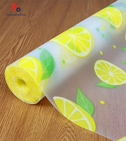 Premium Non-Slip Shelf Liner Roll – Multipurpose Drawer & Cabinet Mat for Kitchen, Fridge & Table (Washable & Reusable)