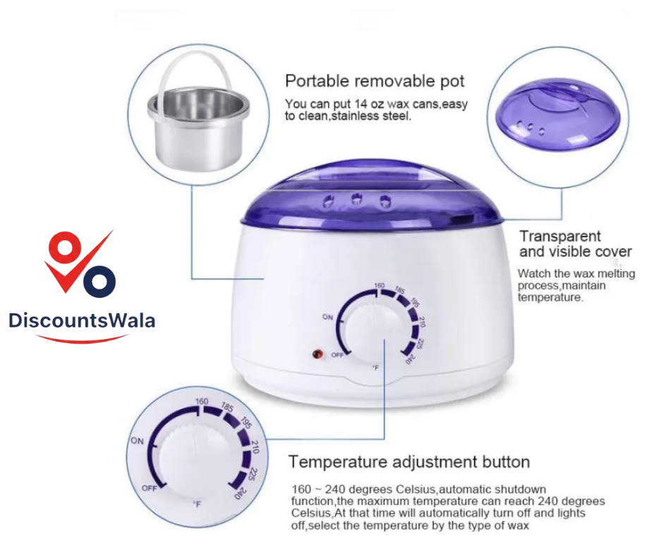 Pro Wax Heater – Compact, Efficient & Salon-Quality Waxing at Home