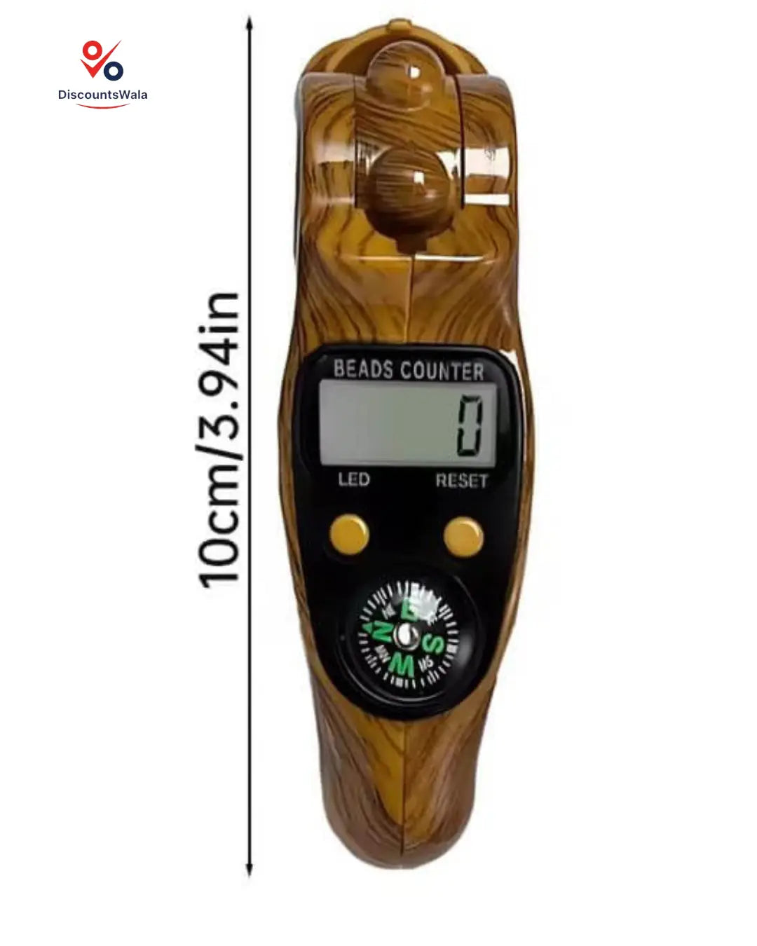 Premium Digital Zikr Counter with Compass – Islamic Gift for Ramadan