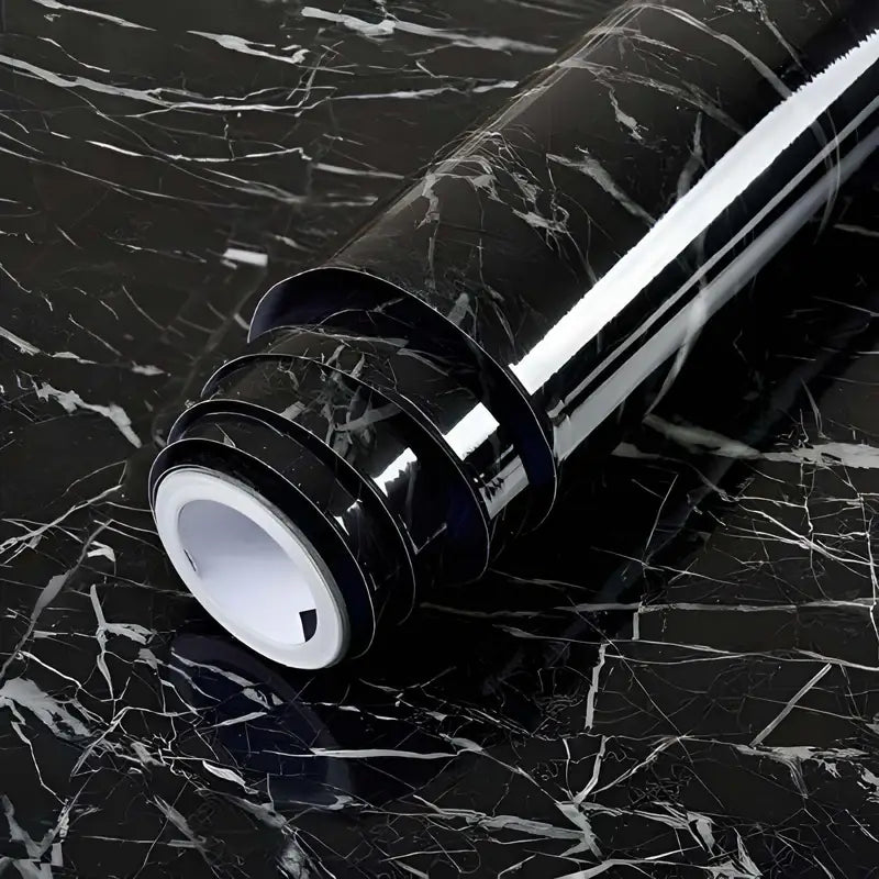 Premium Marble Self-Adhesive Kitchen Wallpaper Sheet – Waterproof & Heat Resistant