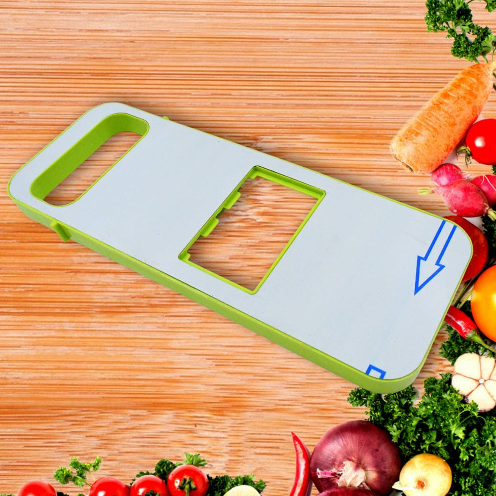 5-in-1 Stainless Steel Vegetable Grater & Slicer | Premium Multi-Purpose Kitchen Tool with Sharp Interchangeable Blades