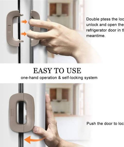 Child Safety Fridge Lock – Keep Your Food Safe & Fresh